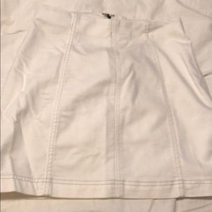White Free People Skirt